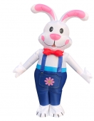 Adult Rabbit/Bunny Easter Inflatable blow up Costume