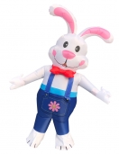 Adult Rabbit/Bunny Easter Inflatable blow up Costume