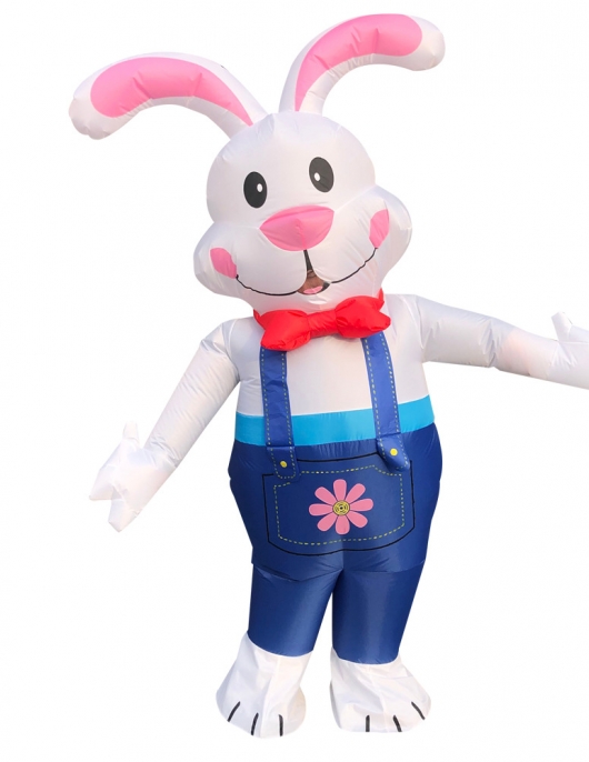 Adult Rabbit/Bunny Easter Inflatable blow up Costume