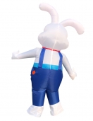 Adult Rabbit/Bunny Easter Inflatable blow up Costume