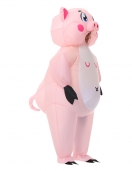 Pink Pig Inflatable blow up Costume