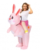 Adult Rabbit/Bunny Easter Inflatable blow up Costume