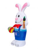 Easter Bunny Inflatable Blow Up Party Decor 1.8m