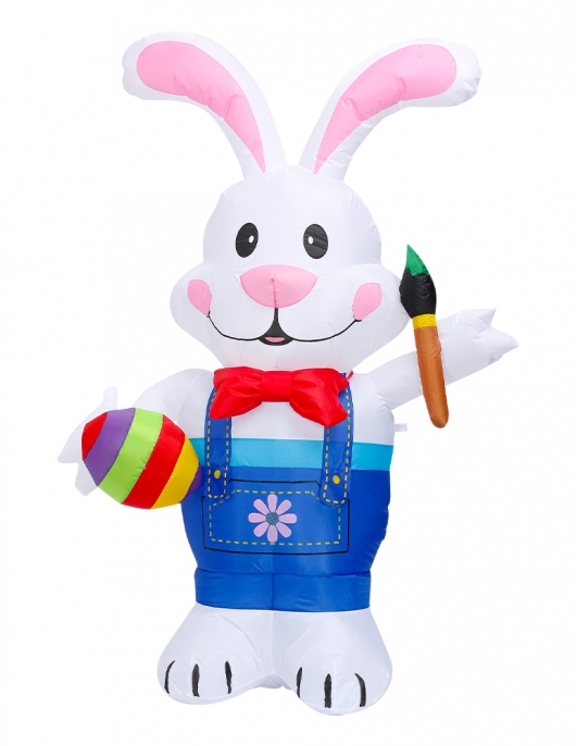 Easter Bunny Inflatable Blow Up Party Decor 1.8m