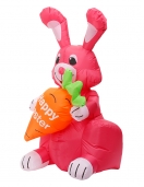 Easter Bunny Inflatable Blow Up Party Decor 1.2m