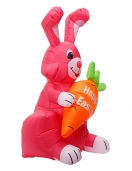 Easter Bunny Inflatable Blow Up Party Decor 1.2m