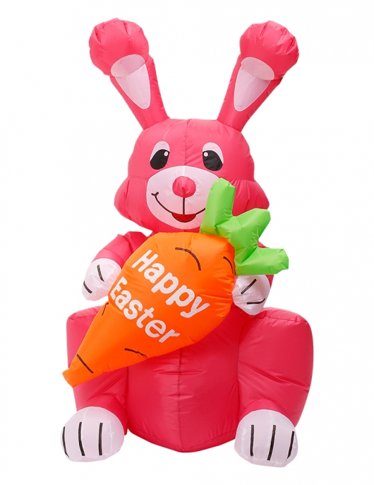 Easter Bunny Inflatable Blow Up Party Decor 1.2m